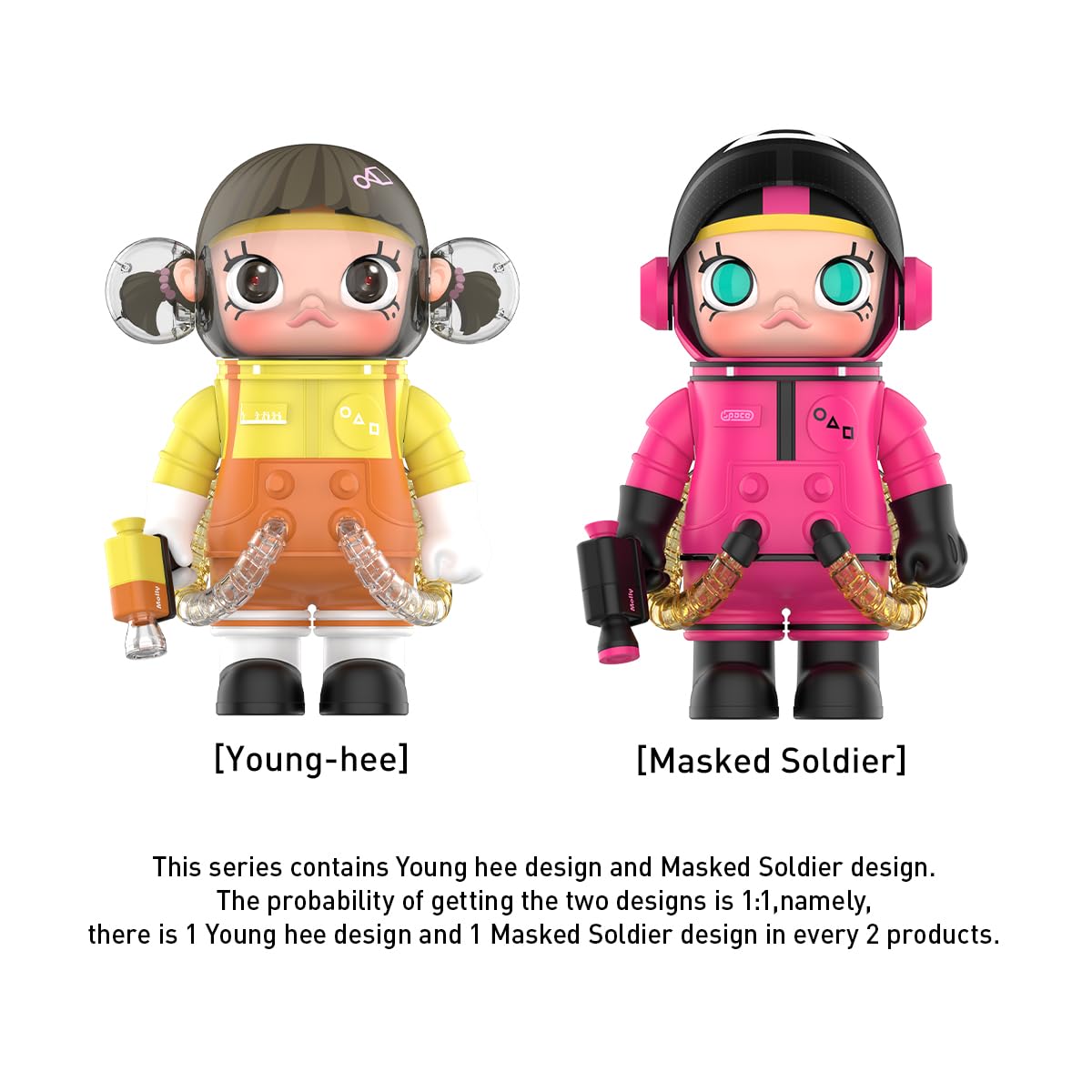 POP MART MEGA SPACE MOLLY 400%+100% Squid Game Premium Design